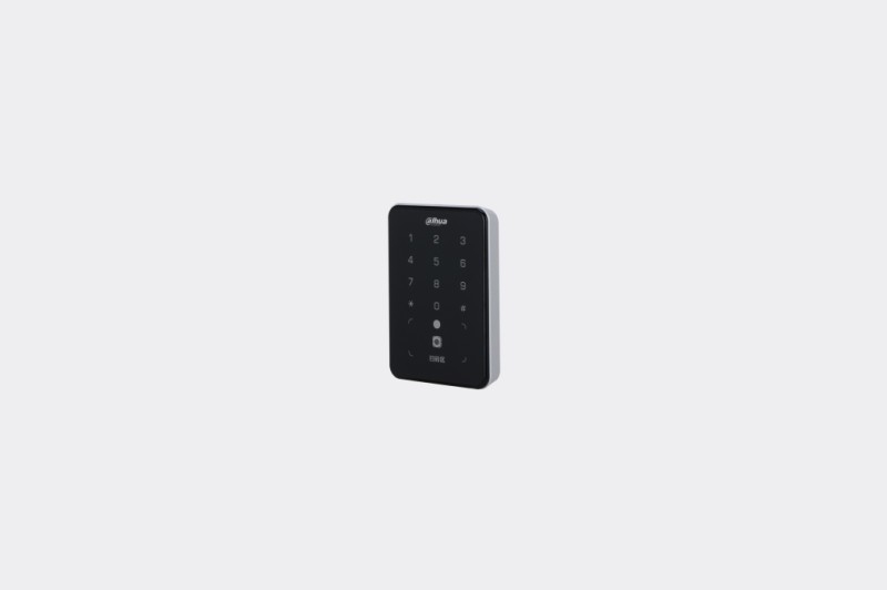 北京门禁系统：A款防水密码读卡器（IC+密码+二维码）